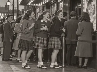 The Bobby-Soxer Look