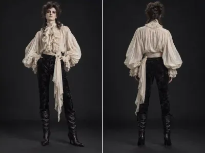 The New Romantic Silhouette