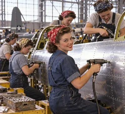 Rosie the Riveter and War Work